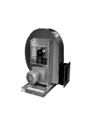 VRE belt driven kunststof centrifugaal ventilator van Mietzsch - DE WIT ventilatoren