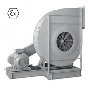 ATEX centrifugaal ventilator serie K