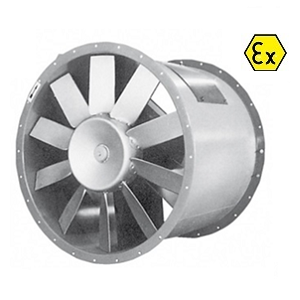 Axiaal ventilatoren ATEX type EF-EFH